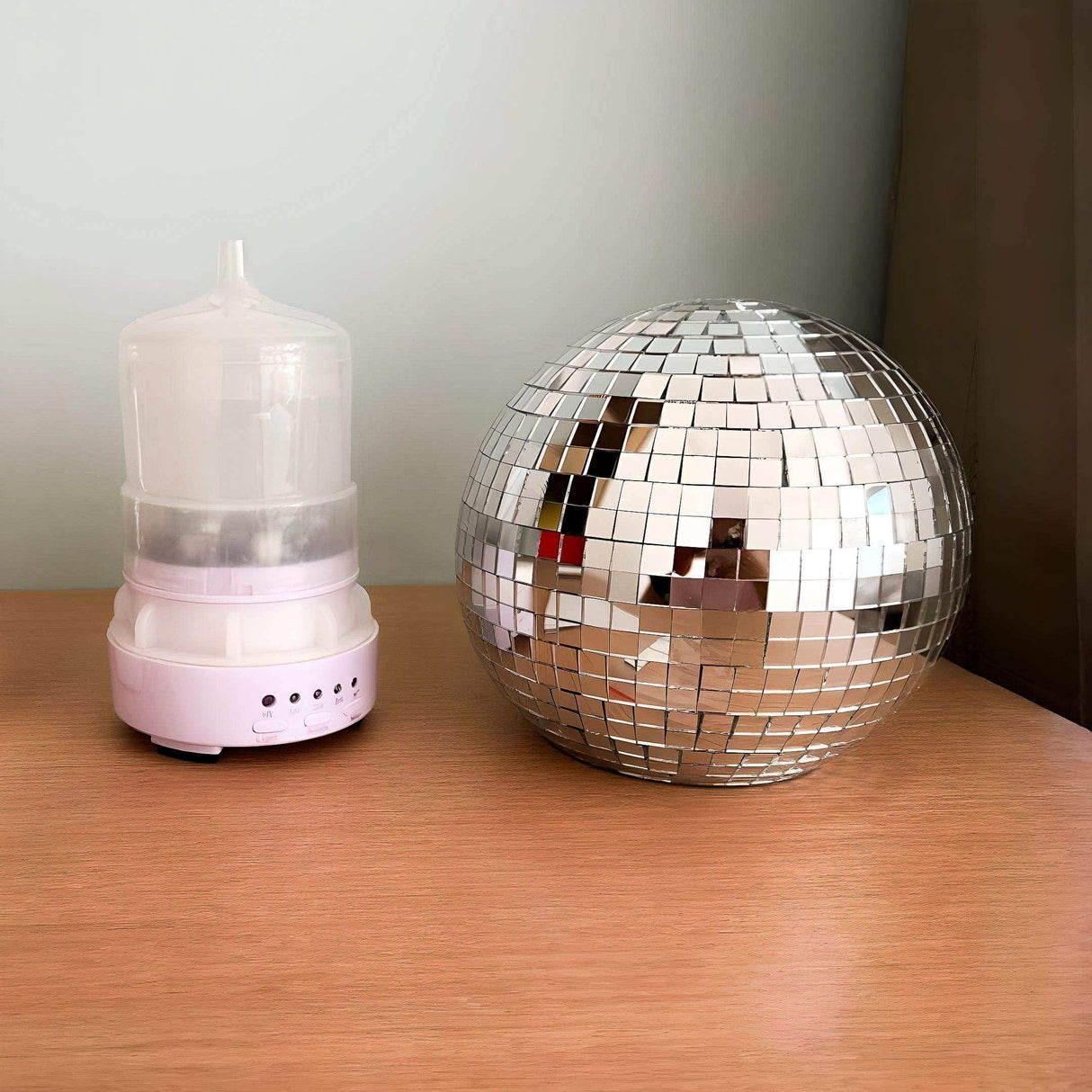 The Rotating Disco Ball Diffuser