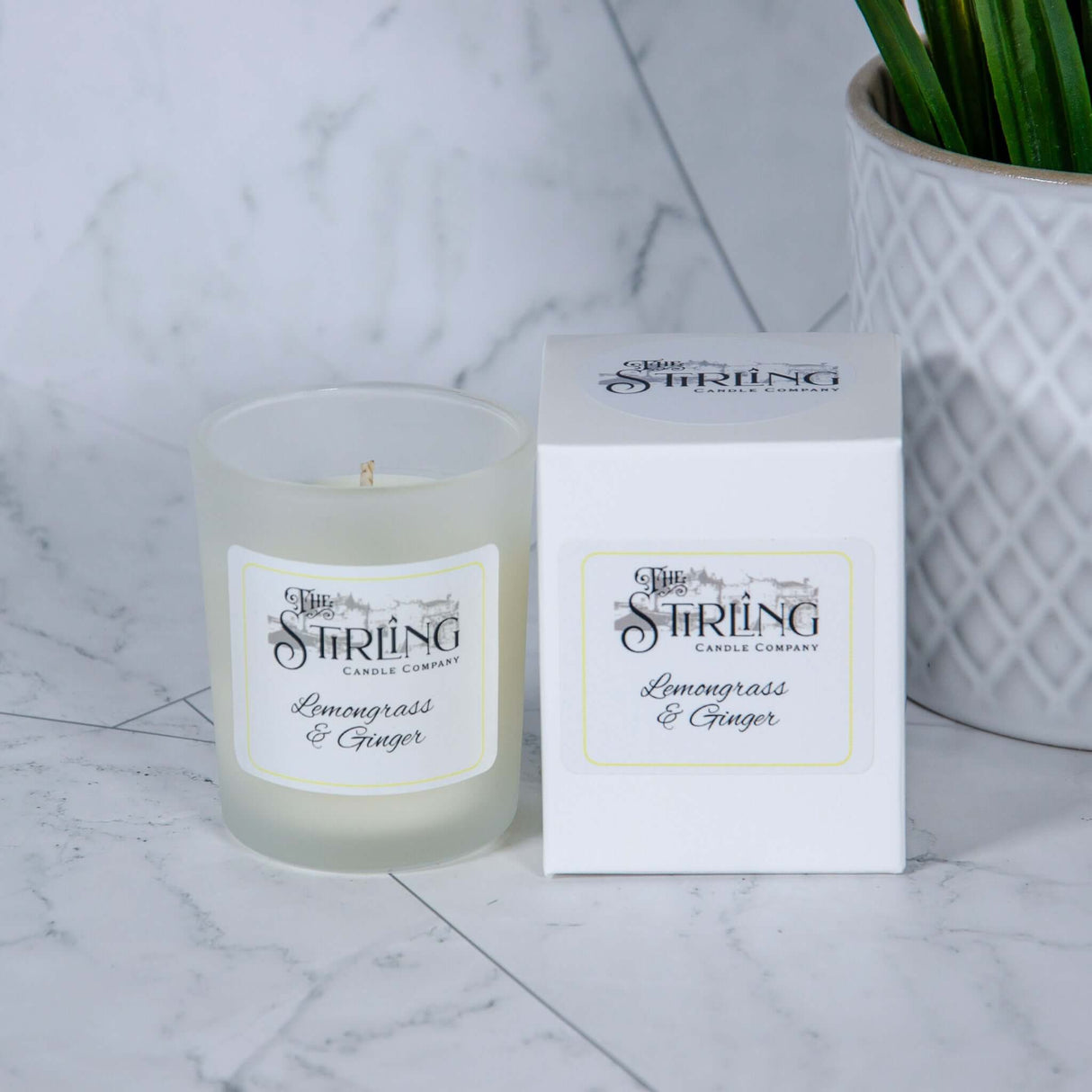Lemongrass & Ginger - Small Candle