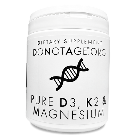 Pure Vitamin D3, K2 & Magnesium by Donotage
