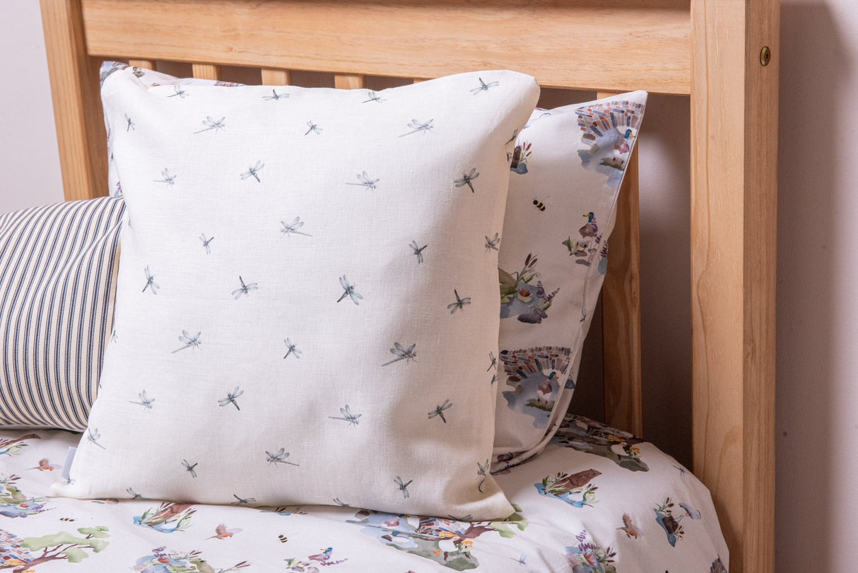 Linen Cushion - Waterside