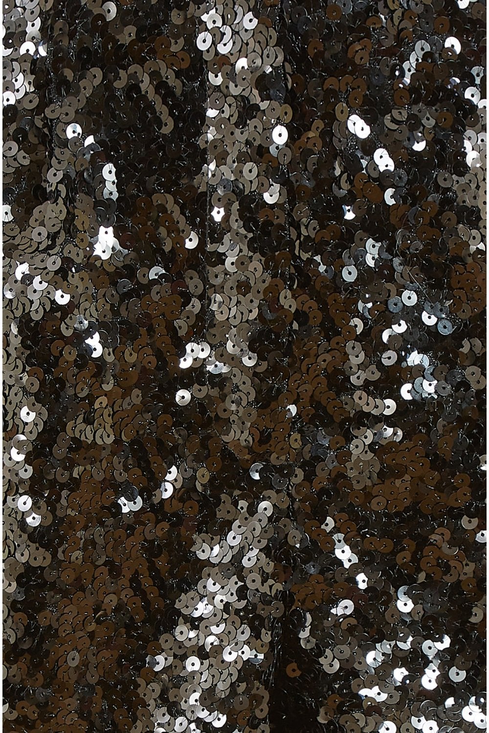 Yumi Black Sequin Mini Shorts