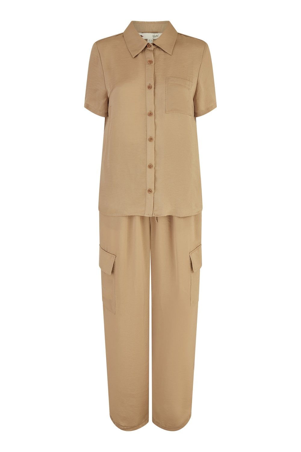 Yumi Stone Cargo Trousers