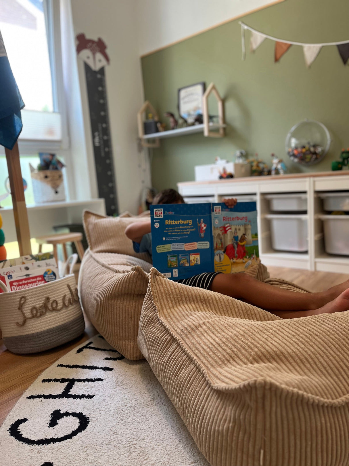 Brown Sugar Square Ottoman