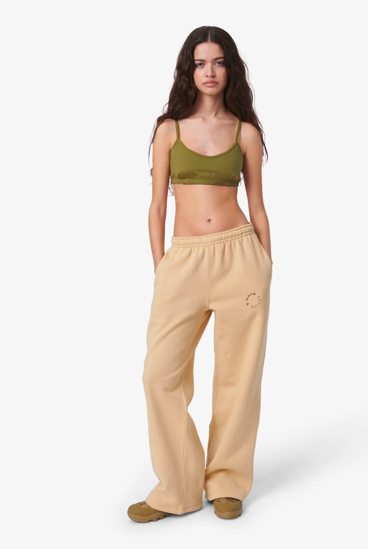 7 DAYS Light Yoga Bra Olive