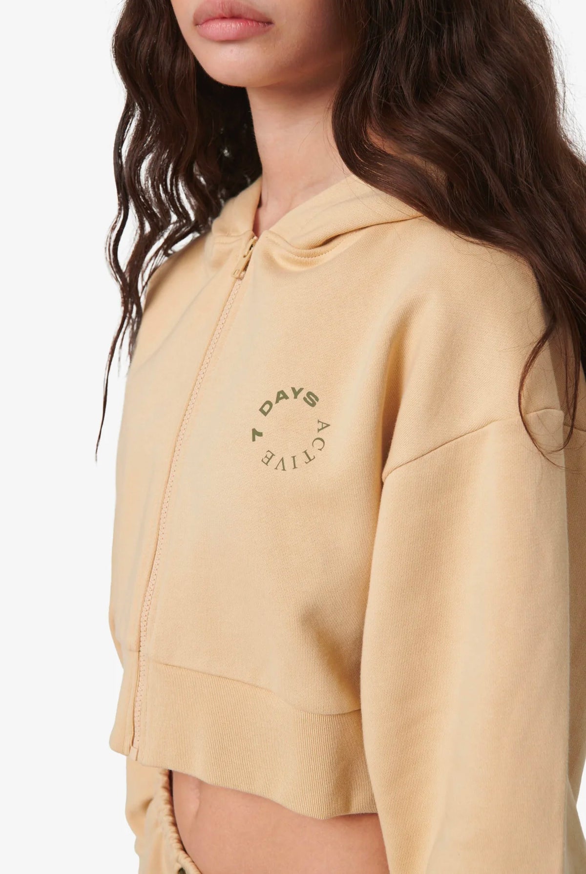 7 DAYS Active Organic Cropped Hoodie