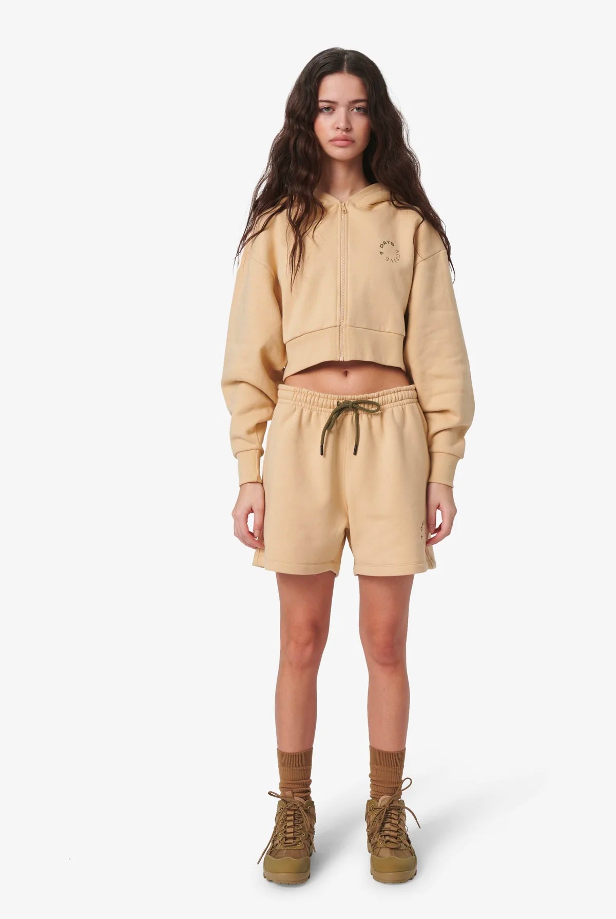 7 DAYS Active Organic Cropped Hoodie
