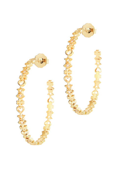 Celeste Starre Good Luck Earrings