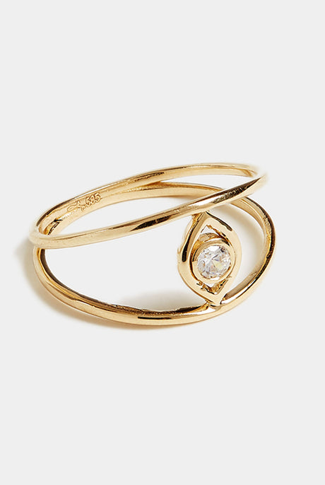Evil Eye Ring by Grace Chou
