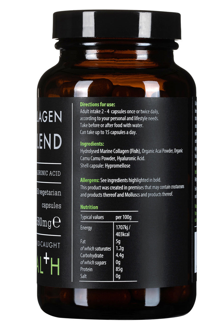 Marine Collagen Beauty Blend - 150 Vegicaps by Kiki Health