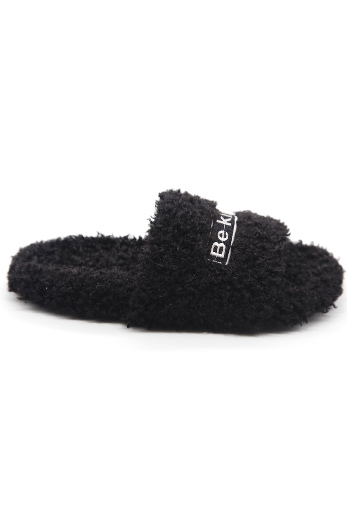 oxygen boutique Be Kind Black Slippers