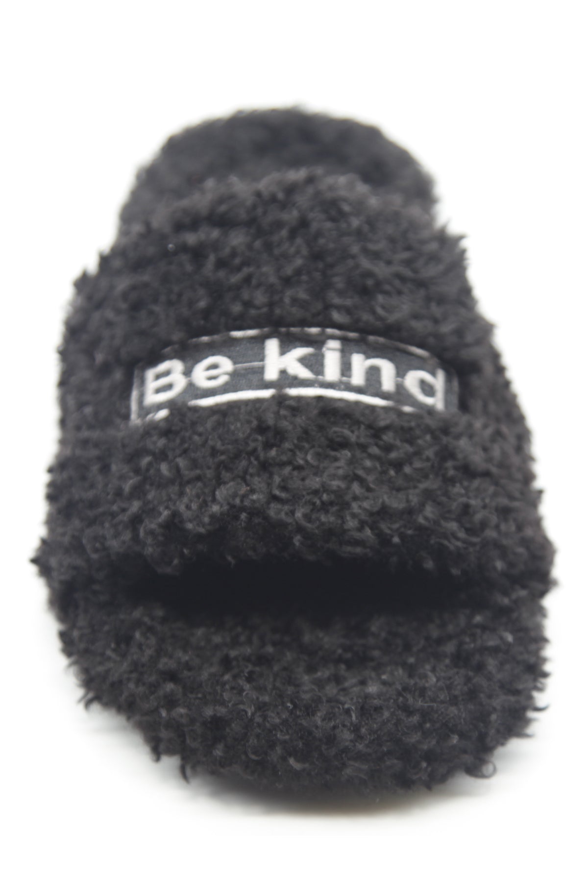 oxygen boutique Be Kind Black Slippers