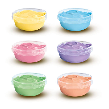 Fingerpaint Pastel 6 Colours X 45 ML
