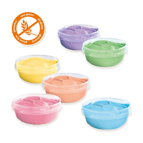 Fingerpaint Pastel 6 Colours X 45 ML