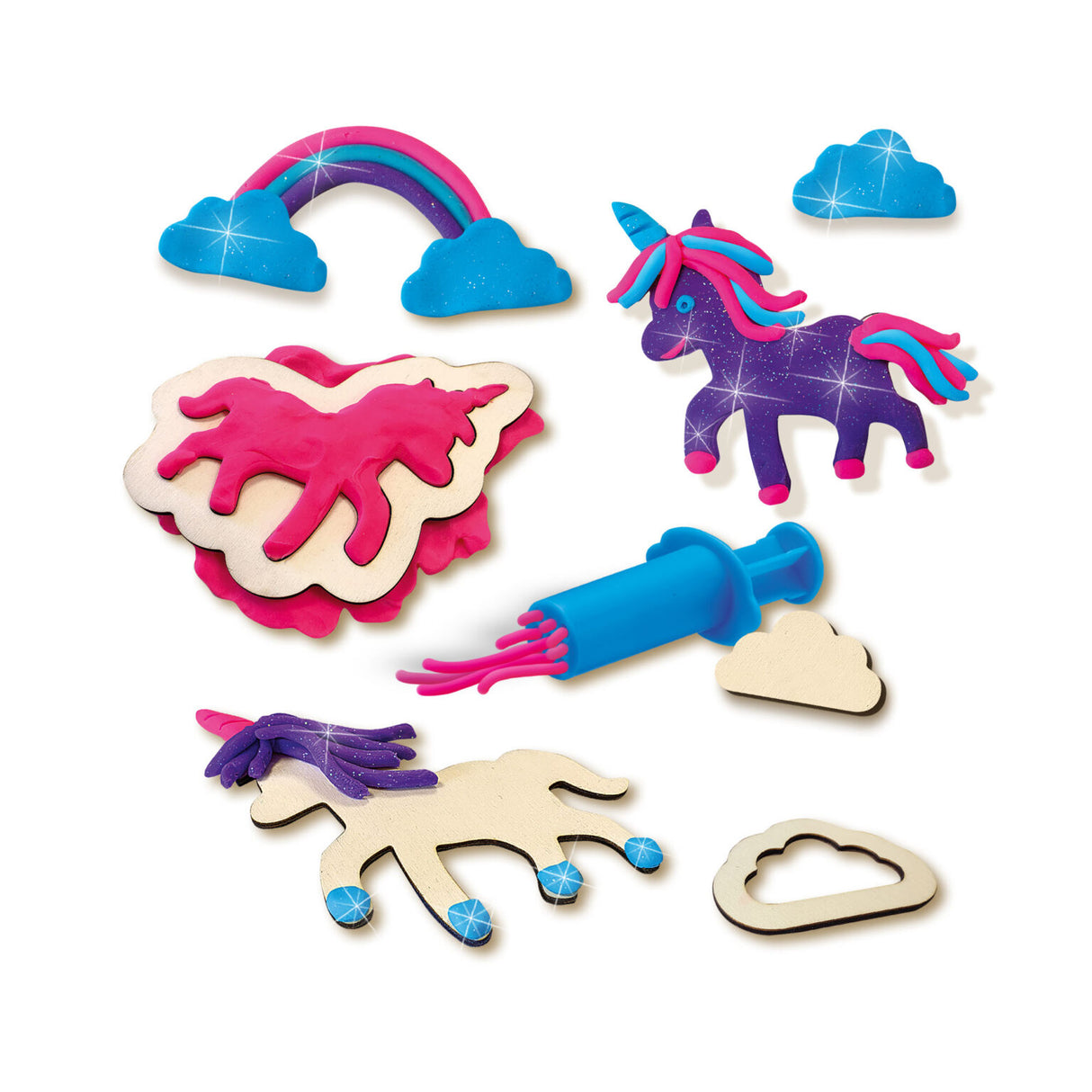 Dough - Unicorns Neon Glitter