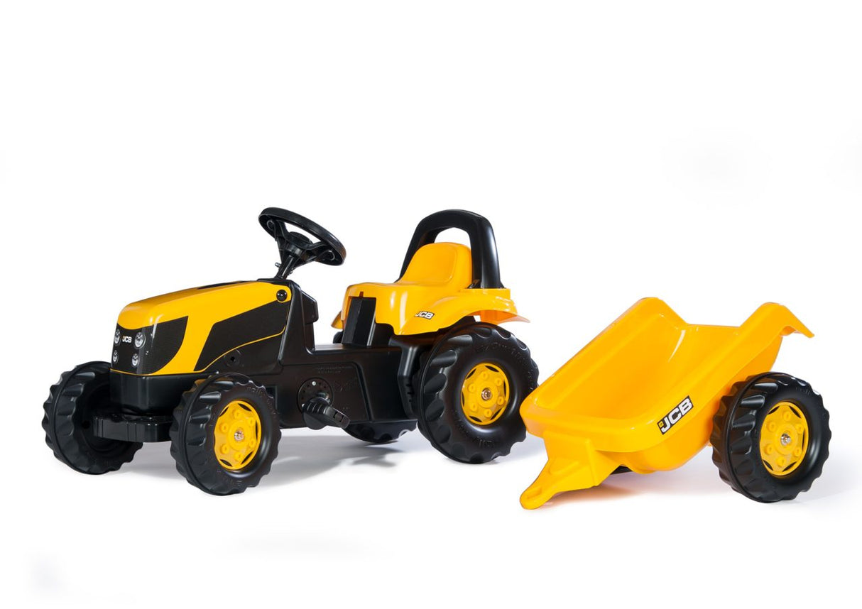 Rolly Toys Kid JCB Tractor & Trailer