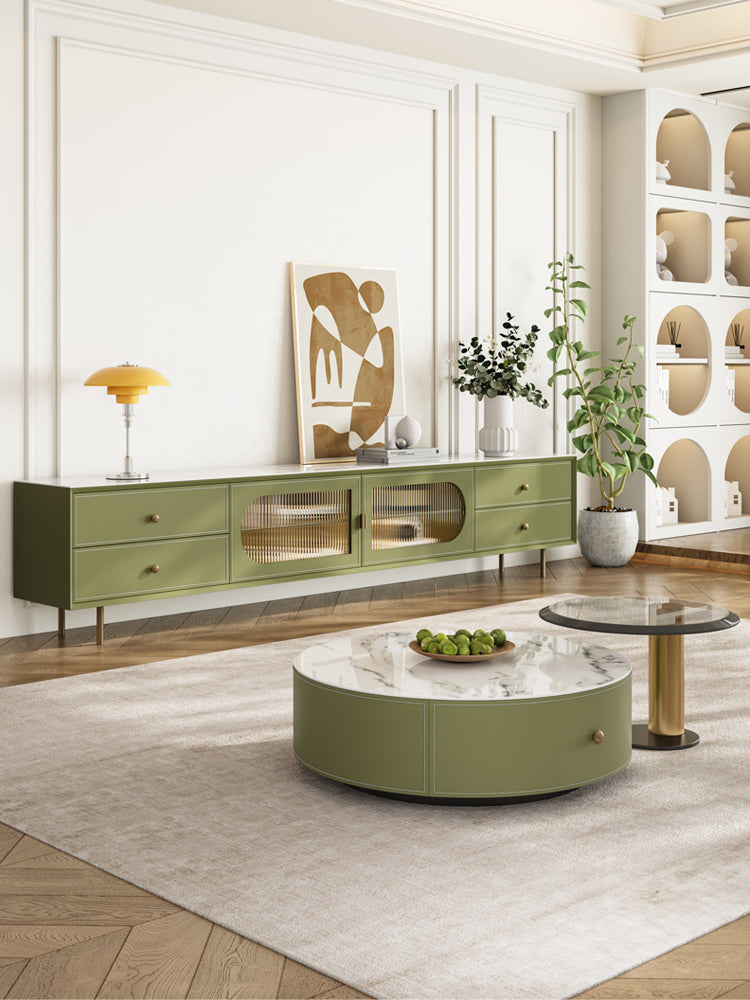 Aderes TV Stand, Green