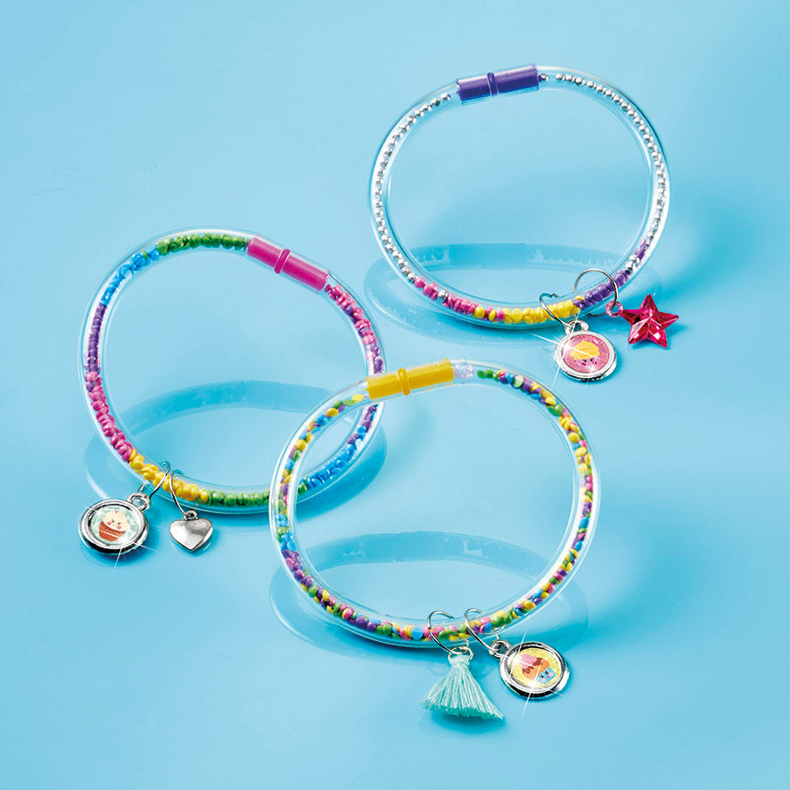 Glitter Tube Bracelets