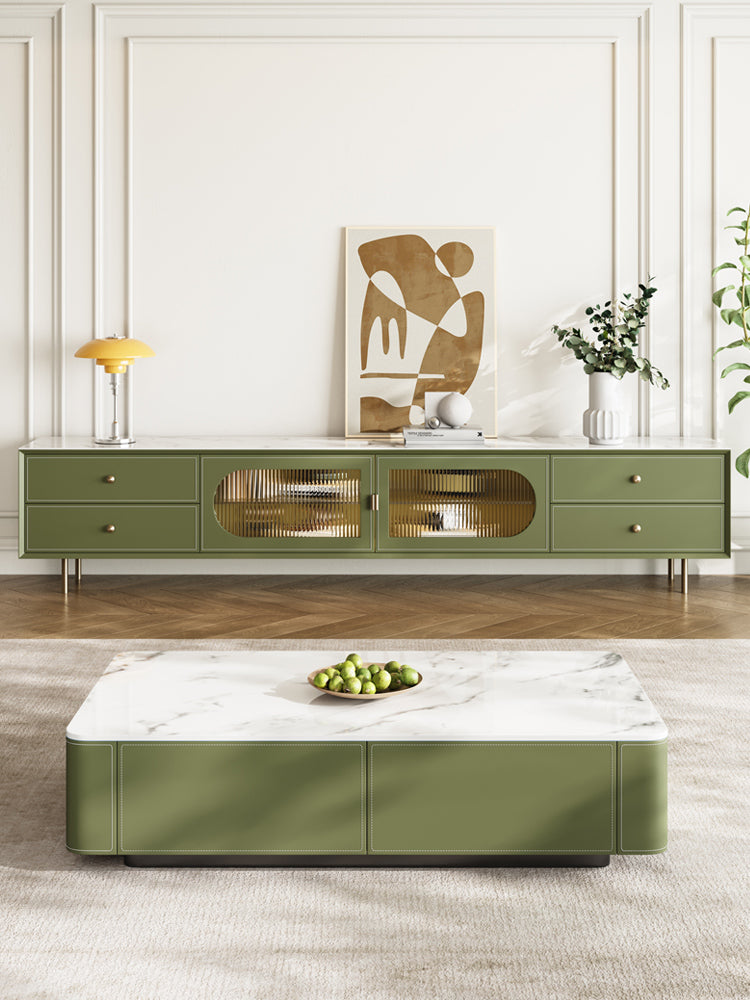 Aderes TV Stand, Green