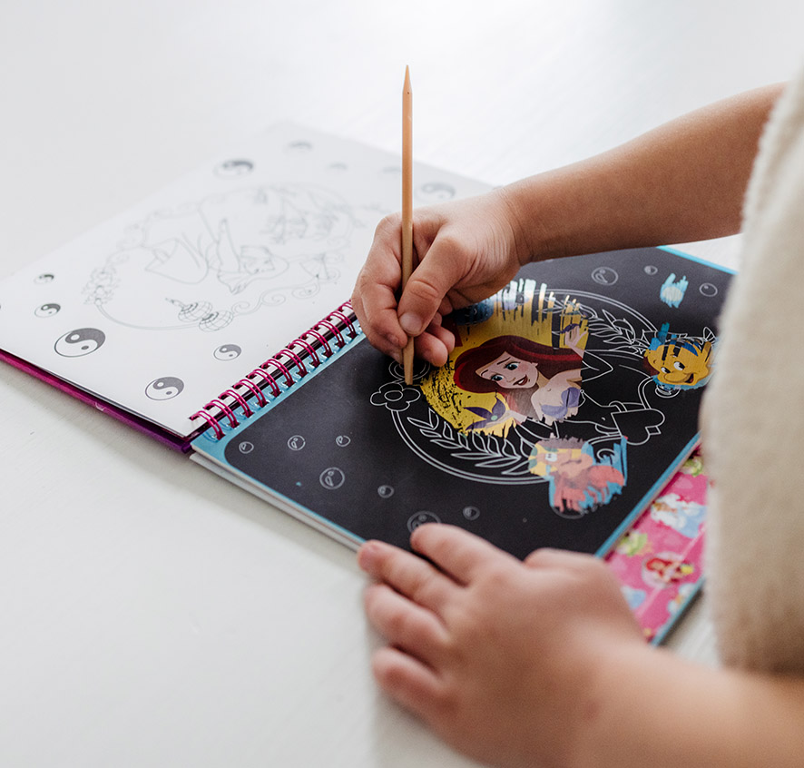 Disney Princess Scratchbook