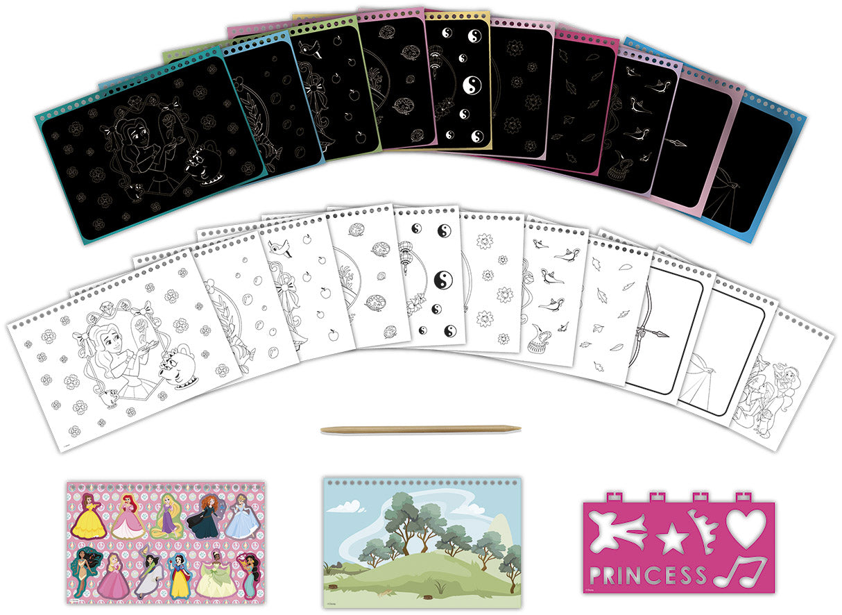 Disney Princess Scratchbook