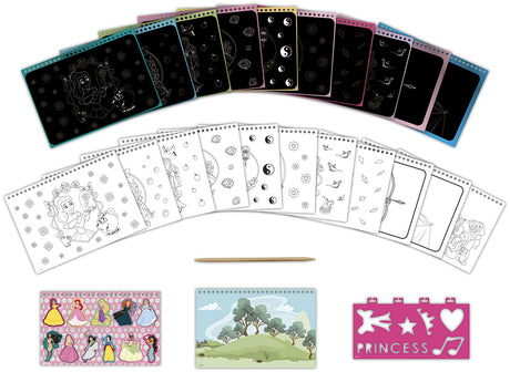 Disney Princess Scratchbook
