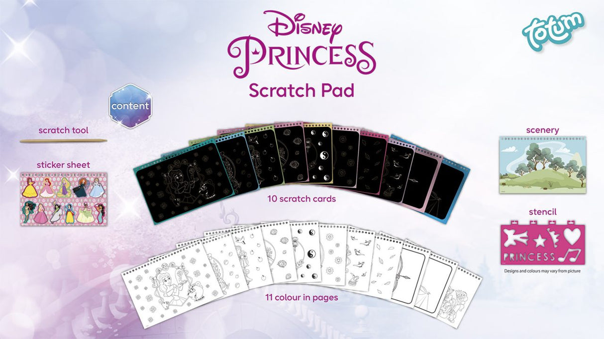 Disney Princess Scratchbook