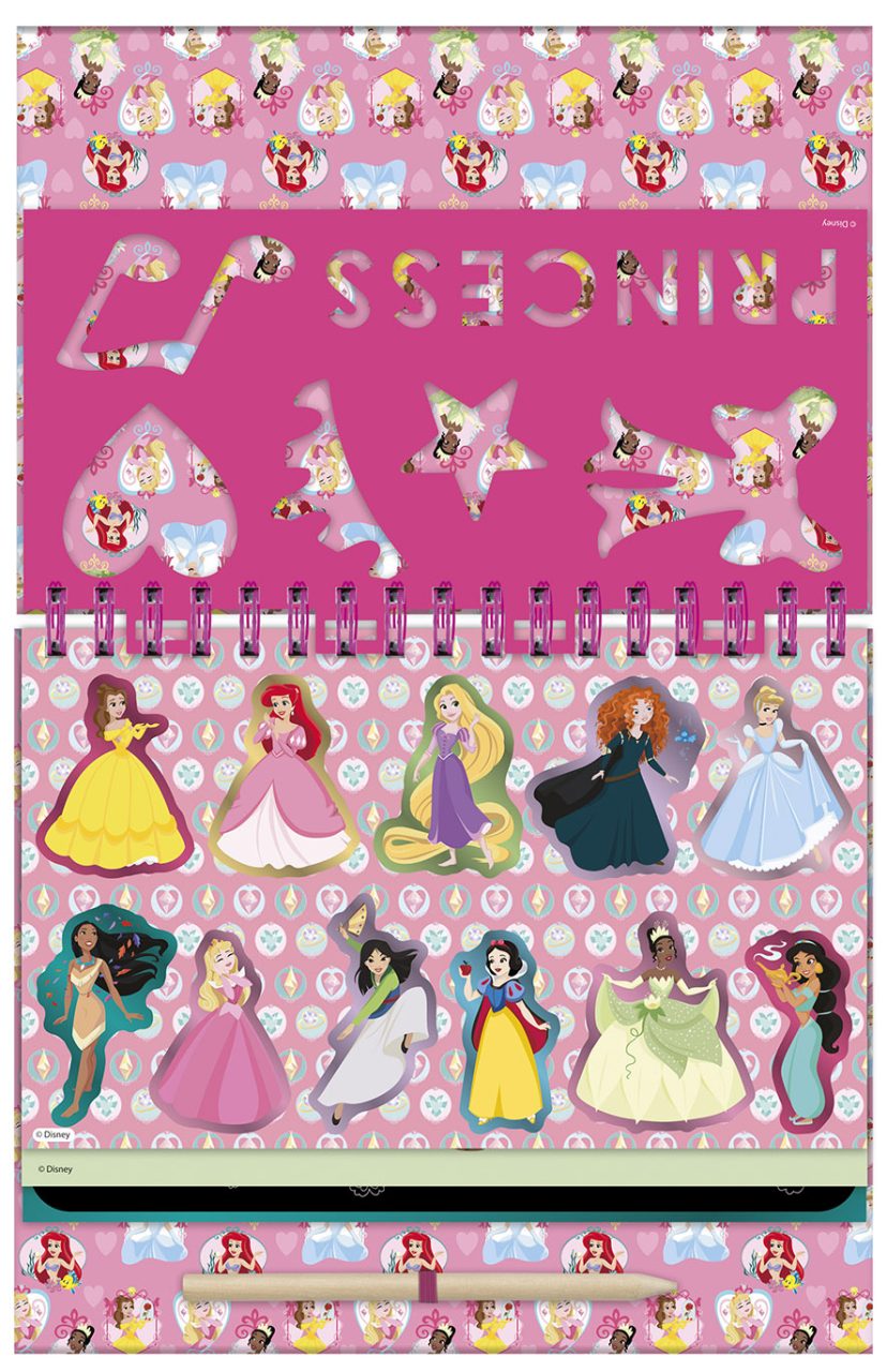 Disney Princess Scratchbook