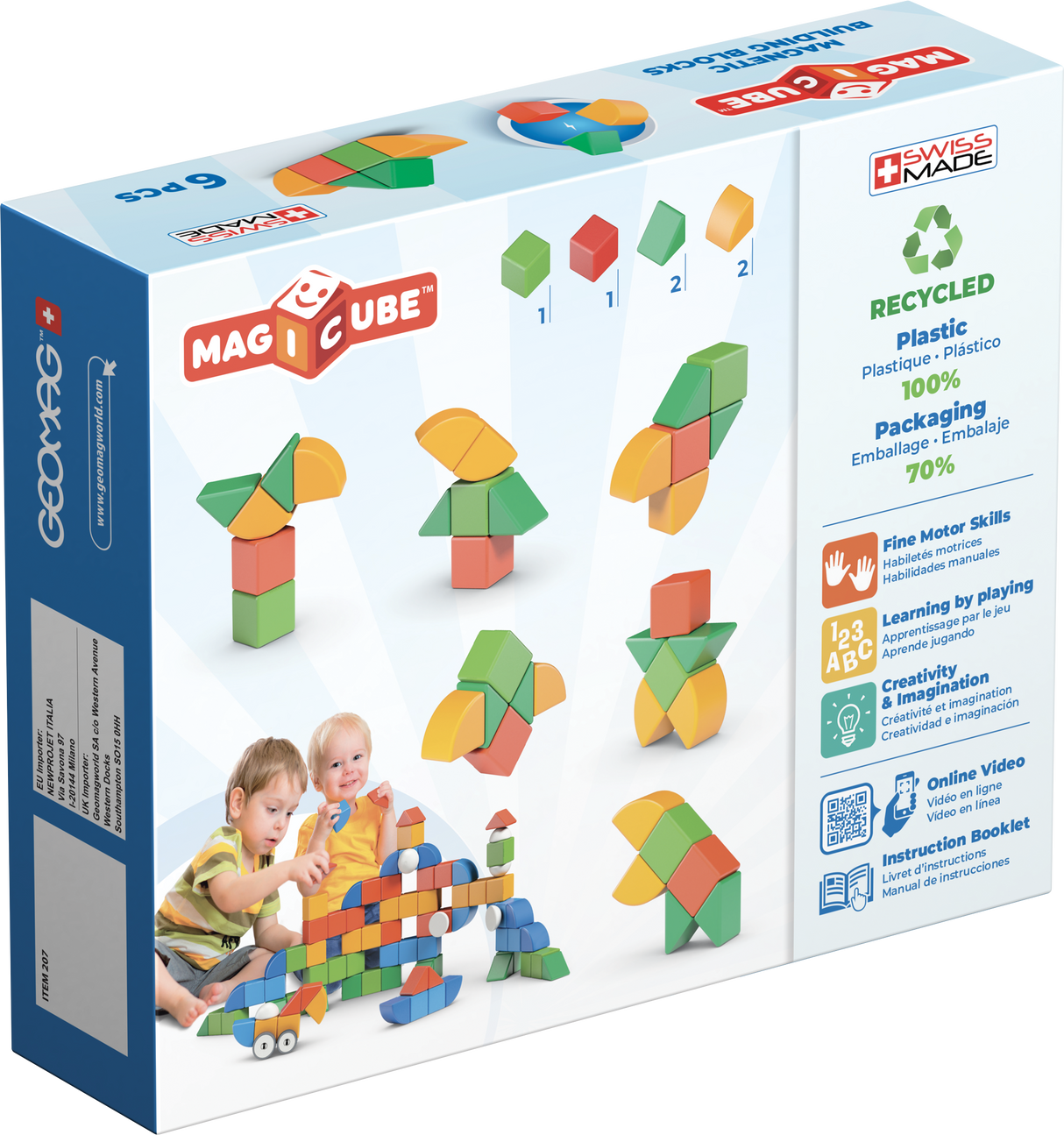 Geomag Magicube Starter Set 6 Pieces