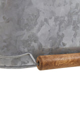 Drummond Six Compartment Oblong Galvanised Steel Caddy