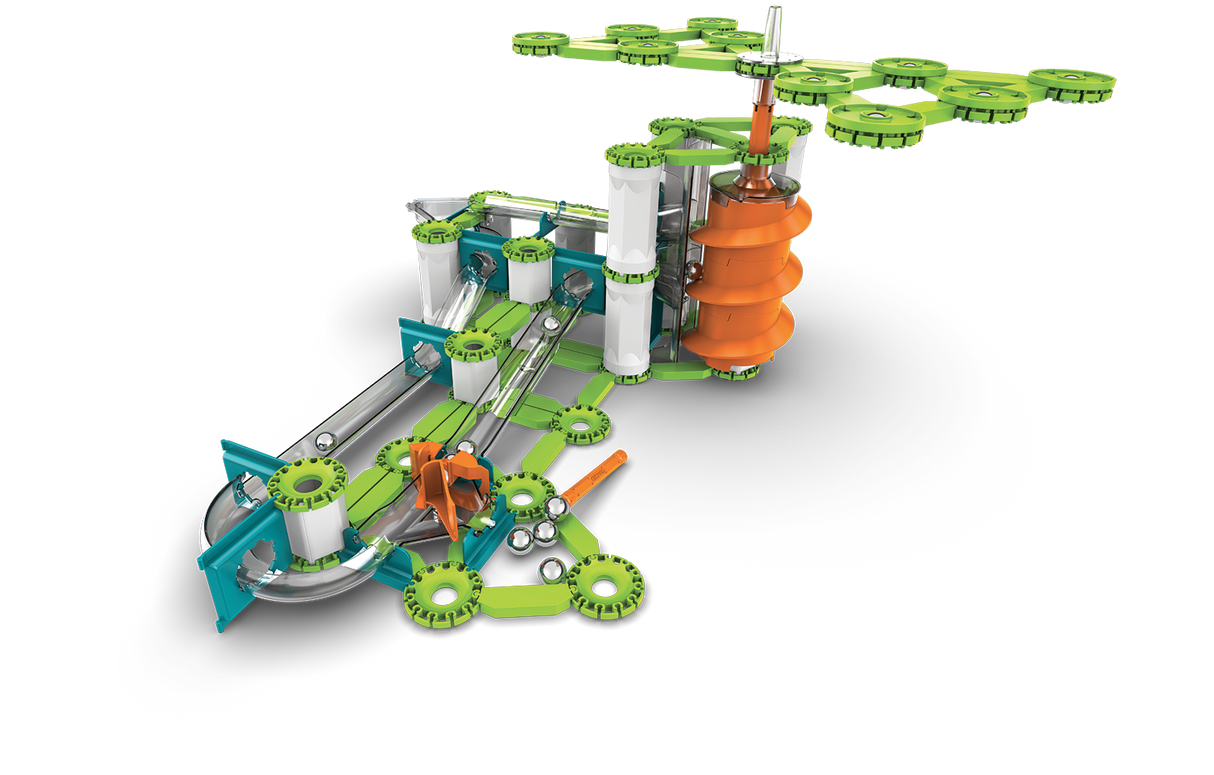 Geomag Mechanics Gravity Elevator Circuit 207 Pieces