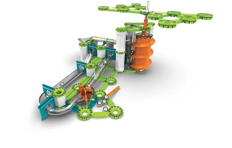 Geomag Mechanics Gravity Elevator Circuit 207 Pieces