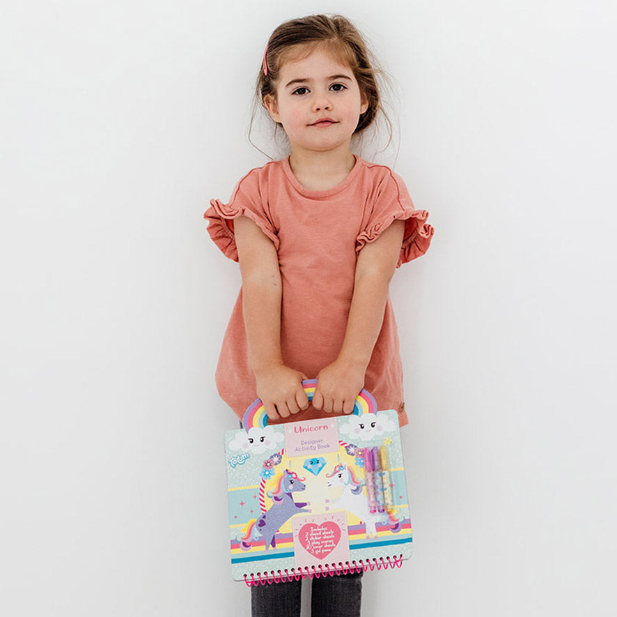 Unicorn Designer Activity Book