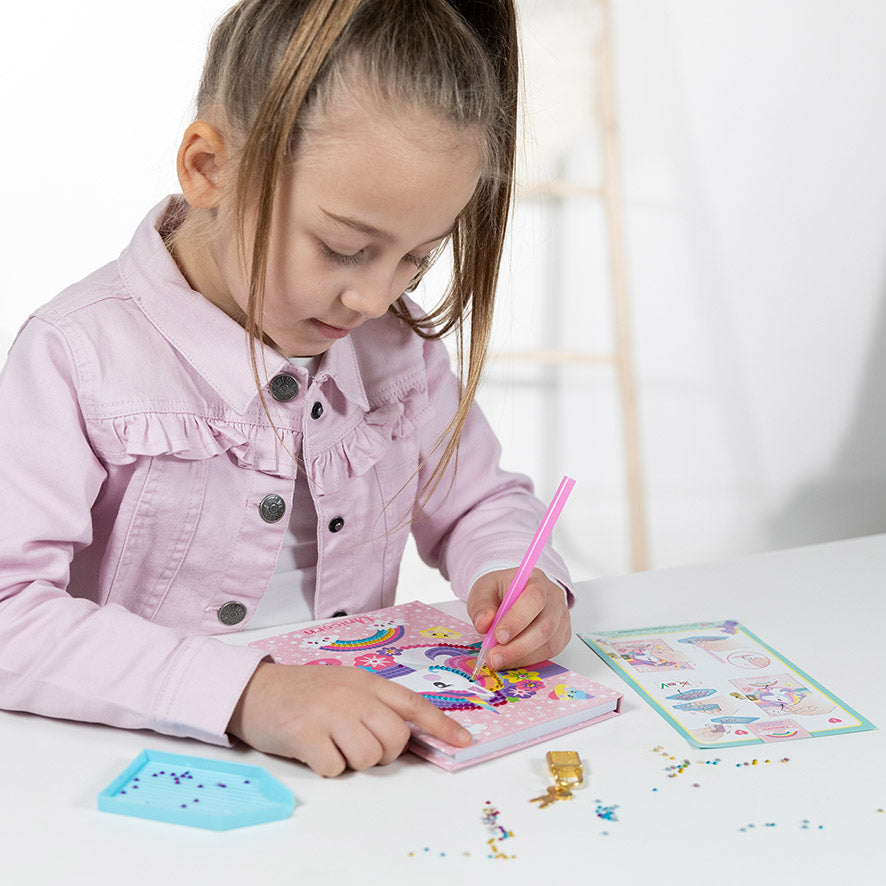 Unicorn Secret Diary Diamond Painting