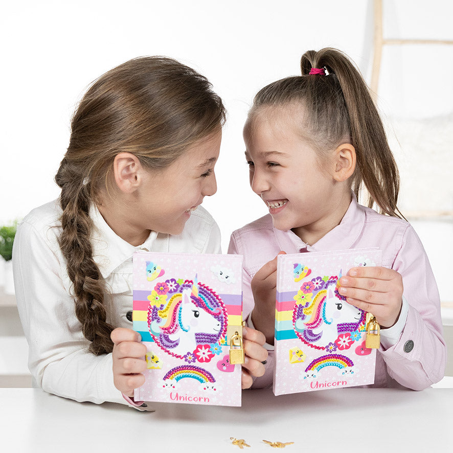 Unicorn Secret Diary Diamond Painting