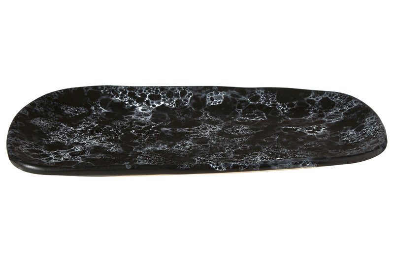 Hygge Large Black Marble Effect Serving