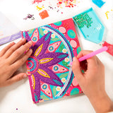 Diamond Paint Notebook Flower Mandala Pink