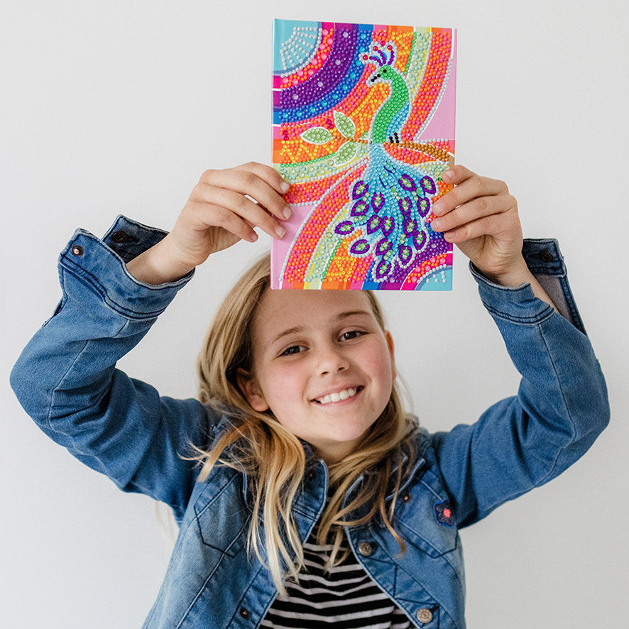 Diamond Paint Notebook Peacock
