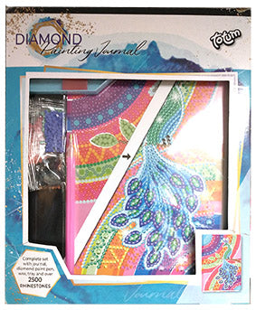 Diamond Paint Notebook Peacock