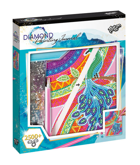 Diamond Paint Notebook Peacock
