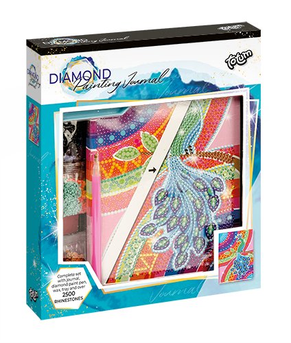 Diamond Paint Notebook Peacock