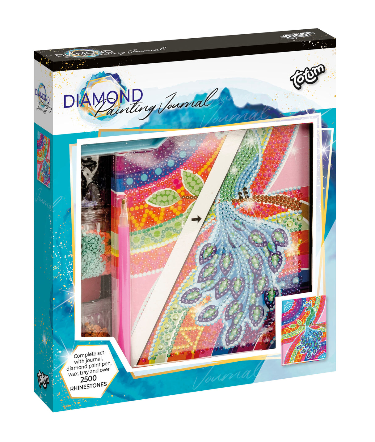 Diamond Paint Notebook Peacock