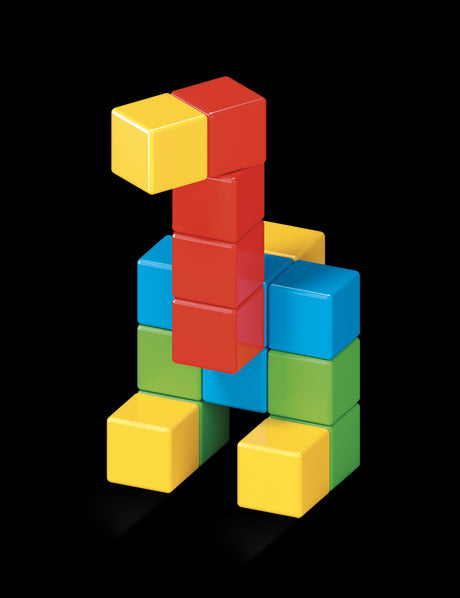Geomag Magicube Green Line 16 Cubes