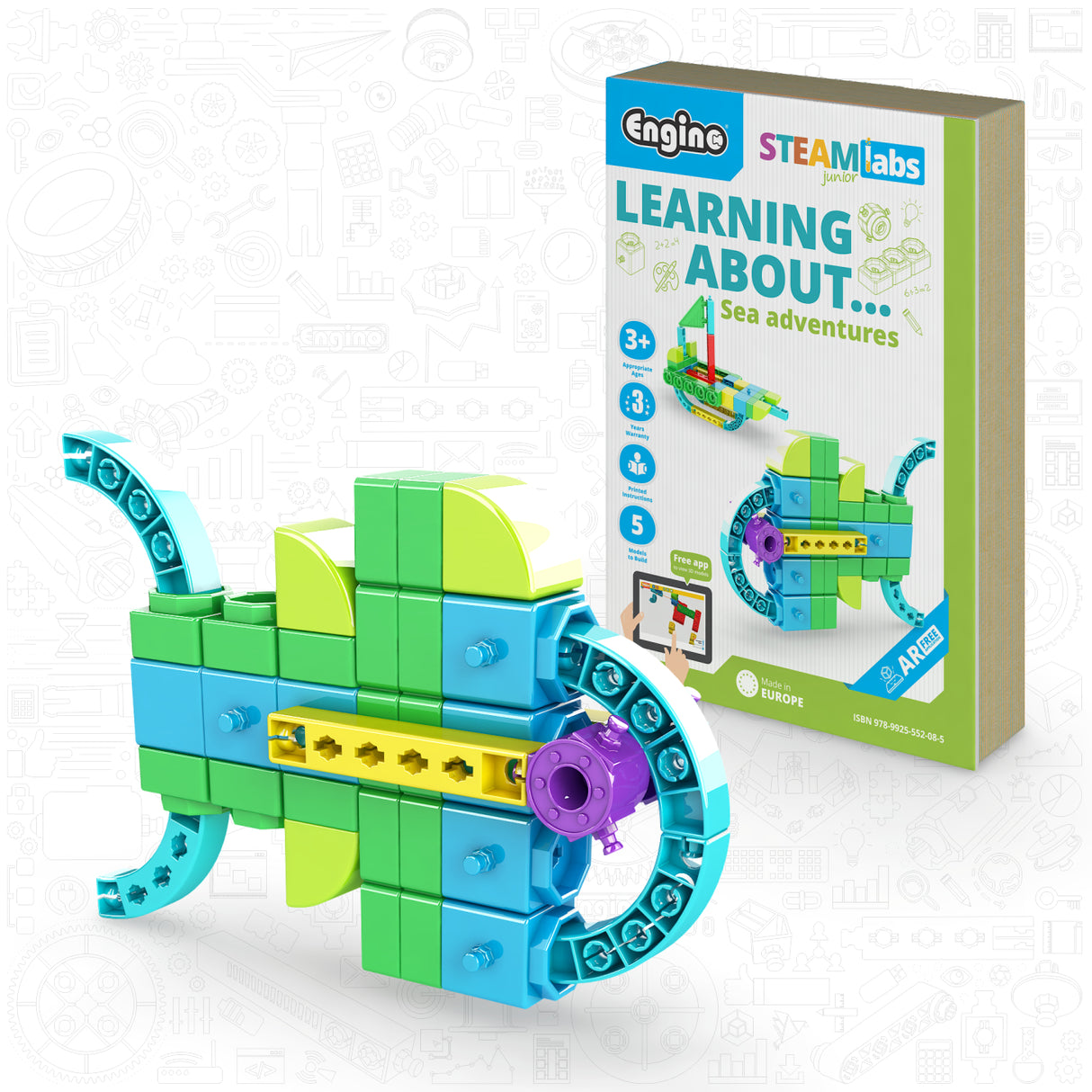 Engino STEAM Labs: Learning About Sea Adventures