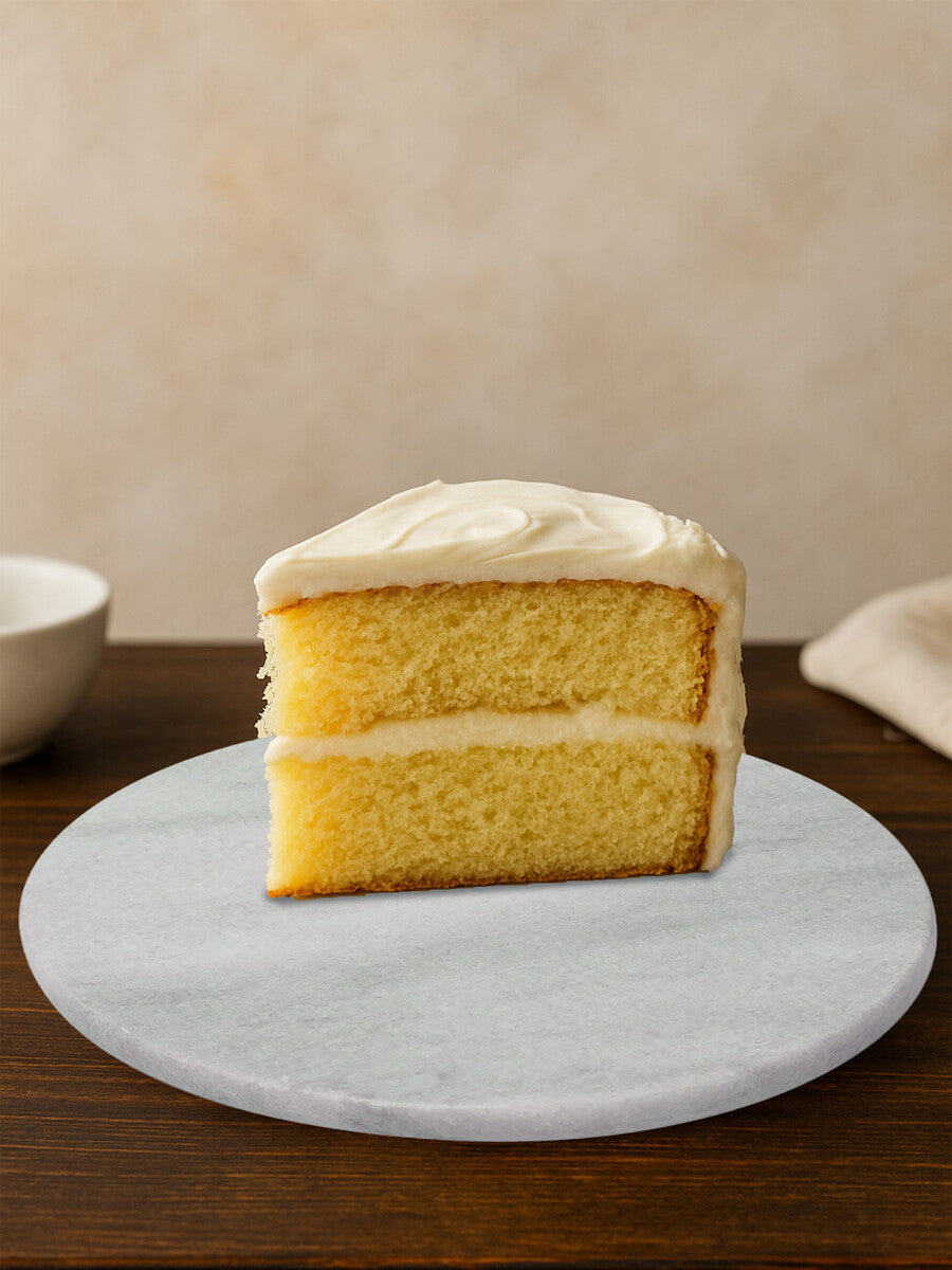 Salerno White Marble Lazy Susan
