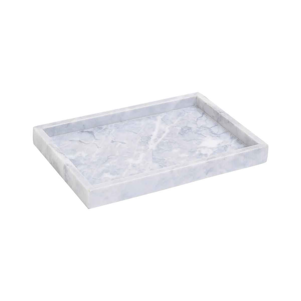 Salerno Grey Marble Tray
