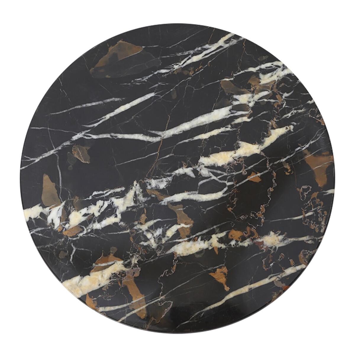 Marmore Black And Gold Marble Lazy Susan
