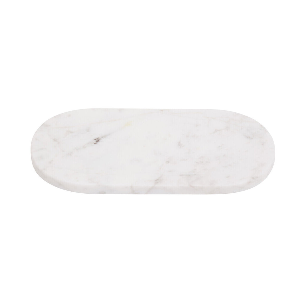 Kindia Oval White Marble Serving Board