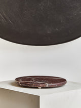 Salmo Red Marble Round Chopping and Serving Board