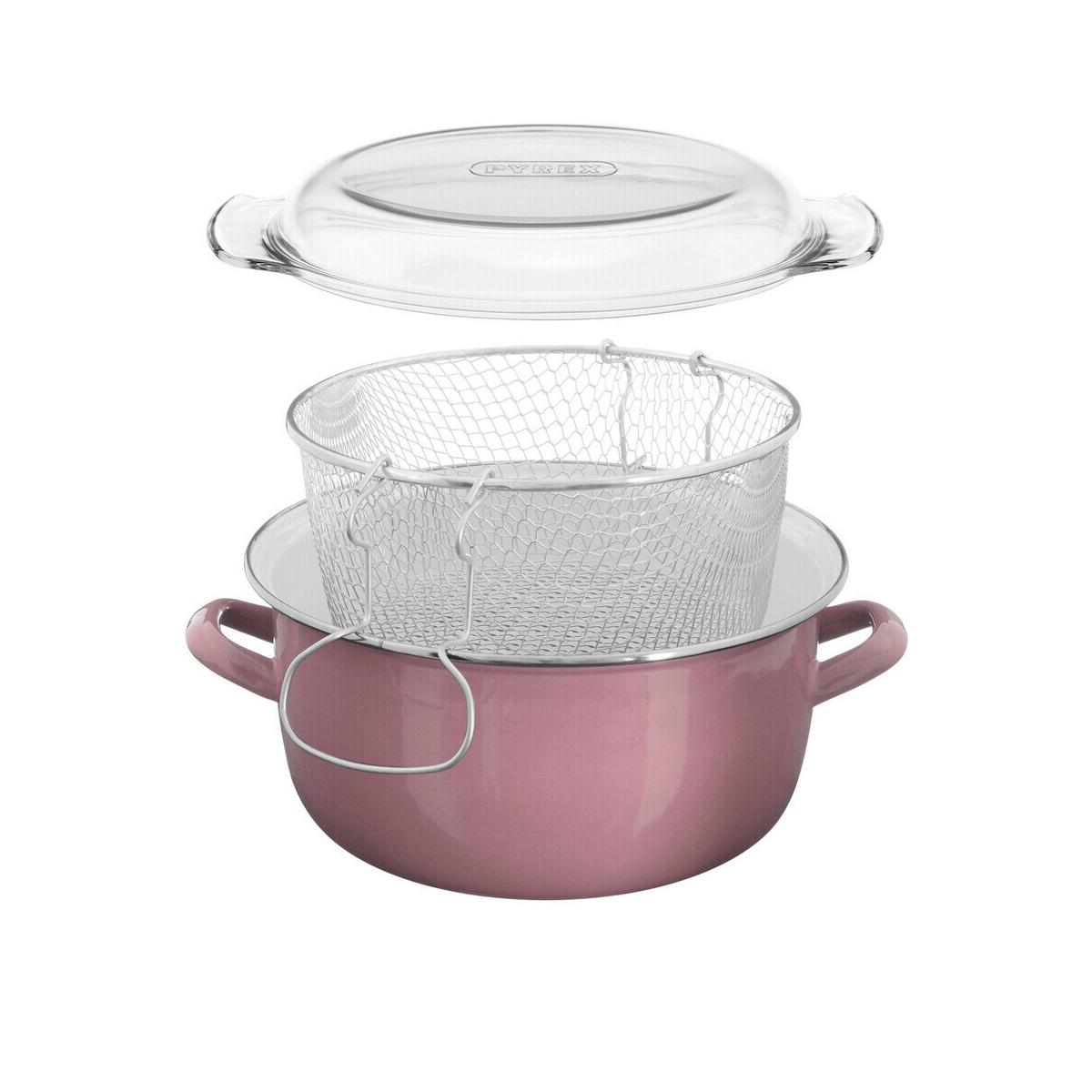 Telo Pink Deep Fryer