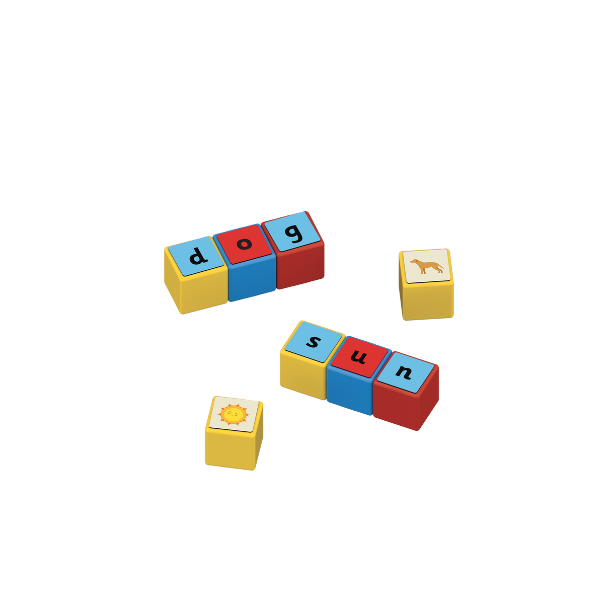 Geomag Magicube Word Building Set 55 Pieces